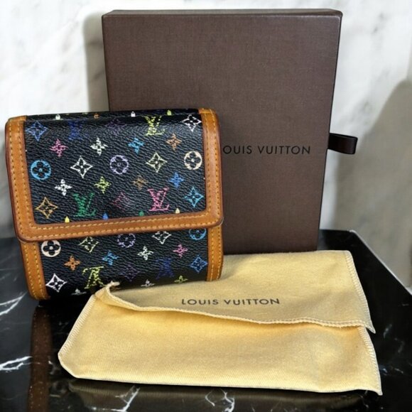 Louis Vuitton Murakami Monogram Wallet with Dust bag and Box with COA - Picture 1 of 16
